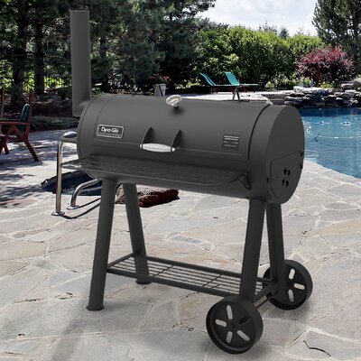 Dyna-Glo 51" Heavy-Duty Barrel Charcoal Grill & Reviews | Wayfair